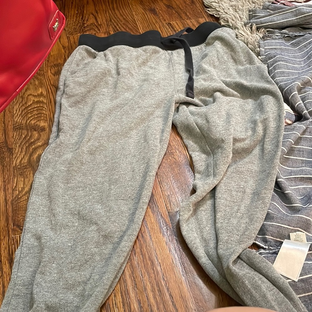 Grey joggers
